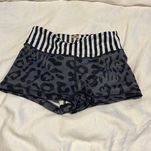 Barbell cartel XS booty shorts never worn